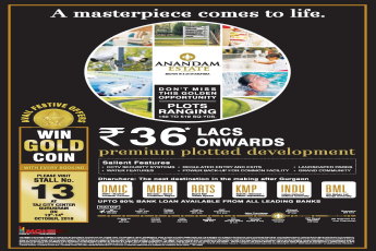 Win gold coin with every booking at MGH Anandam Estate in Dharuhera